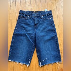 Banana Republic Deep Blue Denim Bermuda Shorts jorts